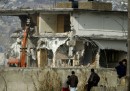La demolizione della residenza di Osama bin Laden