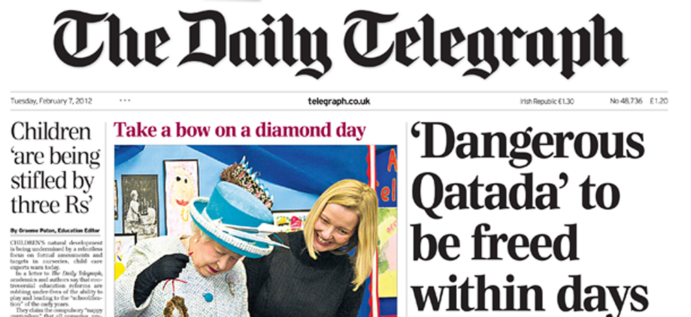 I giornali inglesi di martedì 7 febbraio