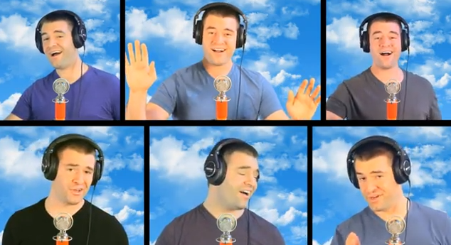 La sigla dei Simpson, cantata a cappella