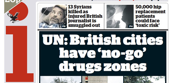 Le prime pagine inglesi di oggi