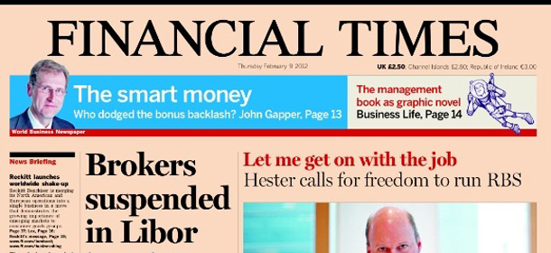 I giornali inglesi di giovedì 9 febbraio