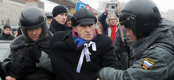Proteste NTV (Alexey SAZONOV/AFP/Getty Images)
