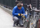 È facilissimo rubare una bici a New York
