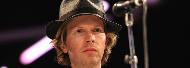 LOS ANGELES, CA - NOVEMBER 13: Singer Beck performs at "The Artist's Museum Happening" MOCA Los Angeles Gala sponsored by Chanel Fine Jewelry held at MOCA Grand Avenue on November 13, 2010 in Los Angeles, California. (Photo by John Shearer/Getty Images for MOCA) *** Local Caption *** Beck
