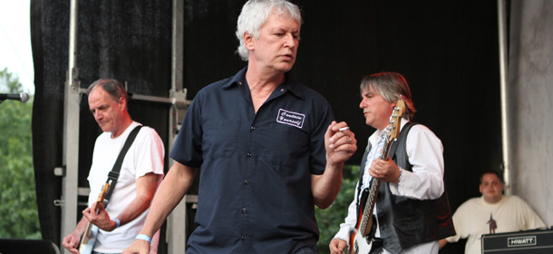 NEW YORK, NY - JUNE 18: Robert Pollard of Guided By Voices performs during the 2011 Northside Music Festival at McCarren Park on June 18, 2011 in New York City. (Photo by Cory Schwartz/Getty Images)