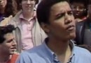 Il comizio di Obama ad Harvard nel 1990