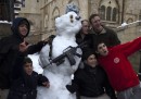 La neve in Israele e Palestina