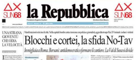Le prime pagine di domenica 4 marzo 2012