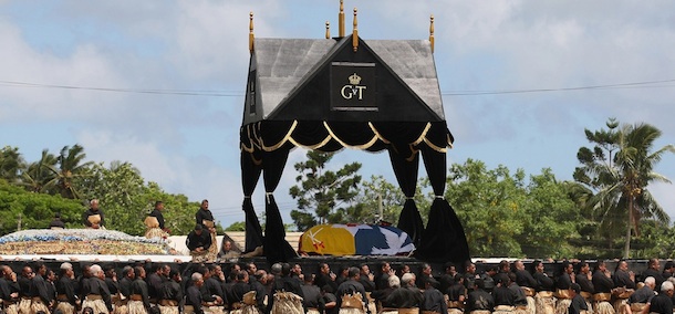 I funerali del re di Tonga