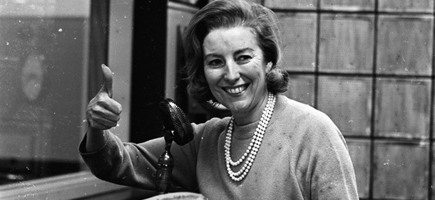 31st December 1965: British singer Vera Lynn rehearsing her new radio show. (Photo by McCabe/Express/Getty Images)