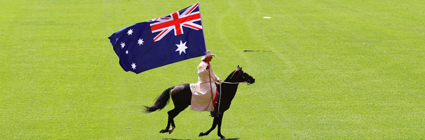 in preparation for 2012 Sydney Royal Easter Show at the Sydney Showground on April 4, 2012 in Sydney, Australia. The annual event is Australia's largest, attracting around 900,000 visitors over the duration of the two week agricultural show.