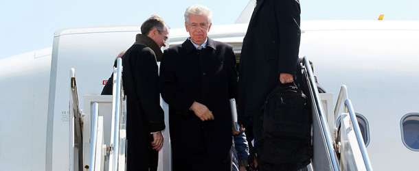 I viaggi di Mario Monti
