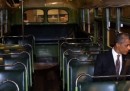 Obama sull'autobus di Rosa Parks