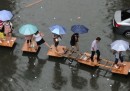 Le alluvioni in Cina