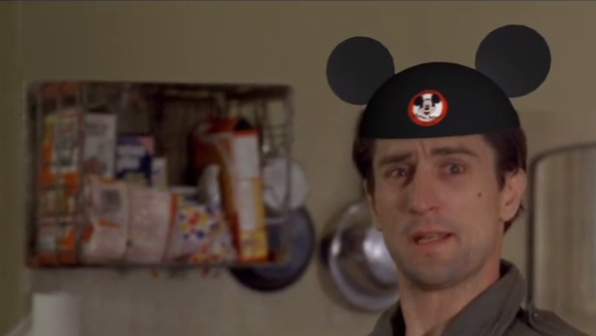 Taxi Driver e Topolino