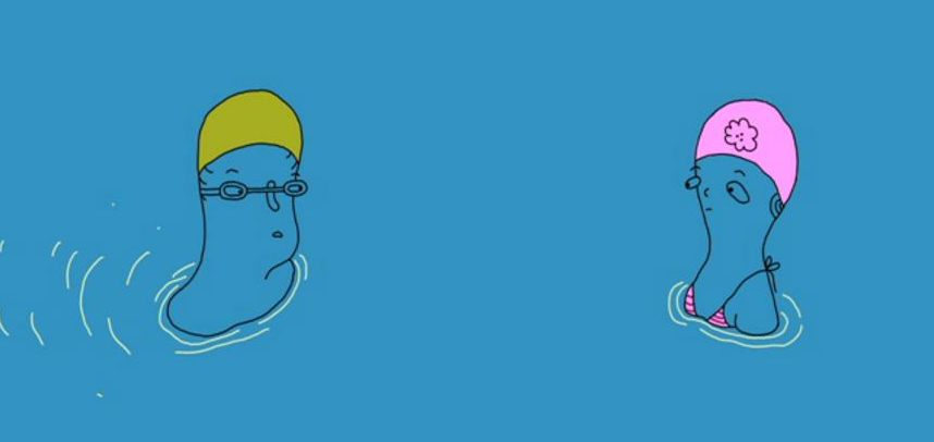 In piscina solo di notte