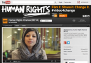 Il canale di YouTube per i diritti umani