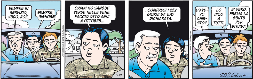 Doonesbury 2012 maggio 29