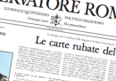 L'Osservatore Romano sulla questione delle carte vaticane