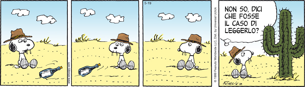 Peanuts 2012 maggio 19