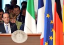Incontro Monti, Merkel, Hollande, Rajoy