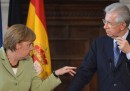 Incontro Monti, Merkel, Hollande, Rajoy