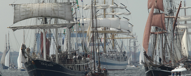 La regata delle windjammer