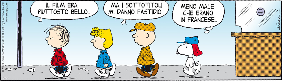 Peanuts 2012 giugno 6