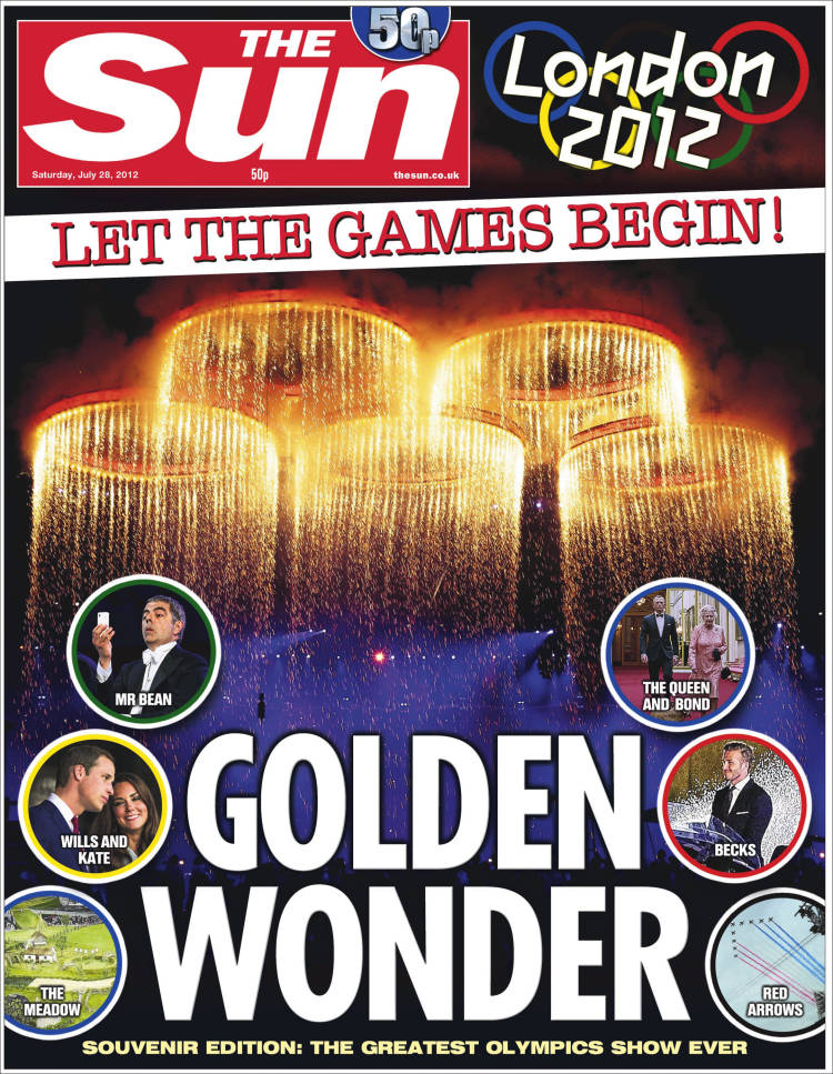 Le prime pagine dei giornali inglesi