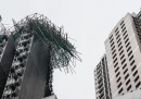 Le foto del tifone a Hong Kong