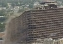 La demolizione del Grand Palace Hotel a New Orleans