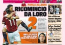 La prima pagina della Gazzetta del 26 maggio, che circola molto online