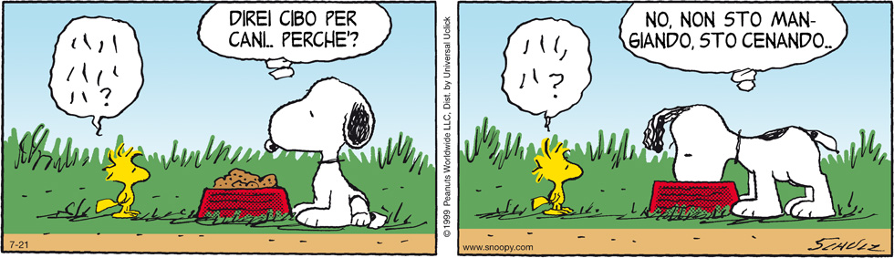 Peanuts 2012 luglio 21