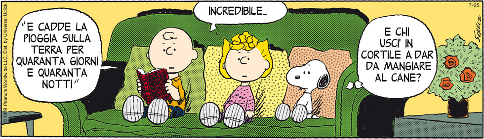 Peanuts 2012 luglio 25