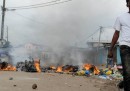 Gli scontri a Libreville, in Gabon