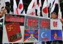 Attivisti giapponesi vogliono raggiungere le Senkaku