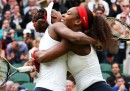 Le foto della vittoria della sorelle Williams nel doppio