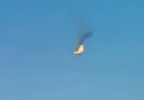 Il video dell'elicottero precipitato a Damasco