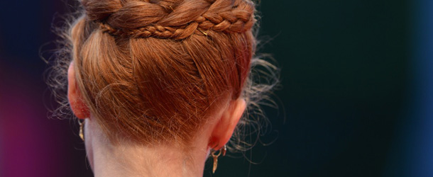 Actress India Salvor Menuez arrives for the screening of "Apres Mai" at the 69th Venice Film Festival on September 3, 2012 at Venice Lido. "Apres Mai" by French director Olivier Assayas is competing for the Golden Lion in the Venezia 69 section of the festival. AFP PHOTO / GABRIEL BOUYS (Photo credit should read GABRIEL BOUYS/AFP/GettyImages)