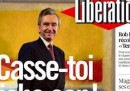 La prima pagina di Libération contro Bernard Arnault