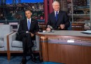 Obama da Letterman