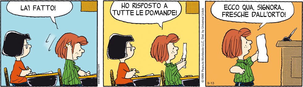 Peanuts 2012 settembre 13