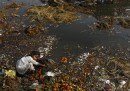 I fiumi inquinati dalla Durga Puja in India