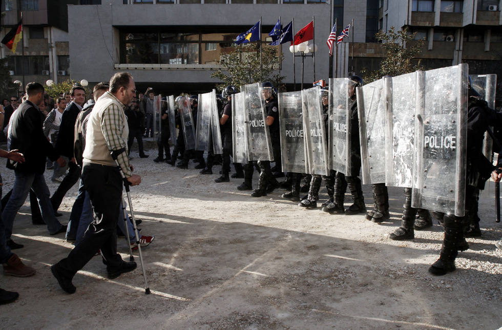 Proteste a Pristina, Kosovo