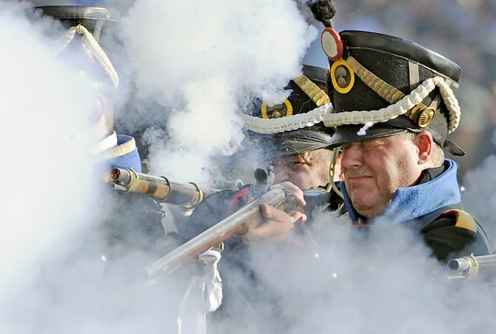 Le foto della rievocazione della battaglia di Lipsia Il Post