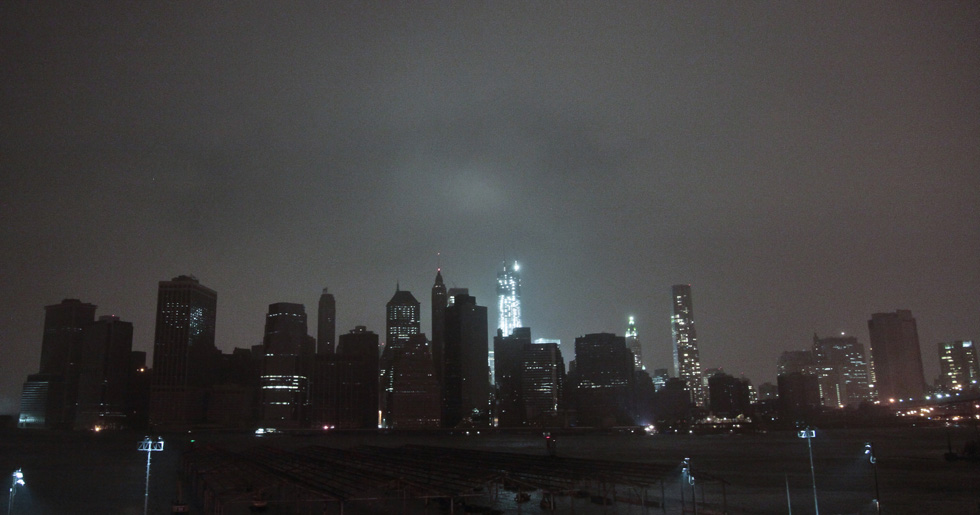 Lower Manhattan vista da Brooklyn. (AP Photo/Bebeto Matthews)
