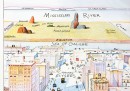 La parodia della famosa copertina del New Yorker fatta da Mad per prendere in giro le mappe di Apple