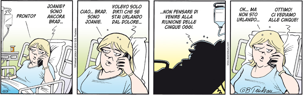 Doonesbury 2012 ottobre 31