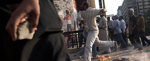 Le foto degli scontri in Egitto