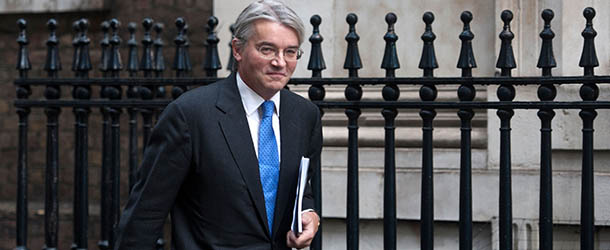 LONDON, ENGLAND &#8211; OCTOBER 18: Chief Whip Andrew Mitchell arrives at Downing street on October 18, 2012 in London, England. Mr Mitchell is facing renewed criticism and pressure to resign over an alleged altercation with Police offers on duty in Downing Street, during which he accused of describing them as &#8220;plebs&#8221;, after he denied he also swore at them. (Photo by Bethany Clarke/Getty Images)

